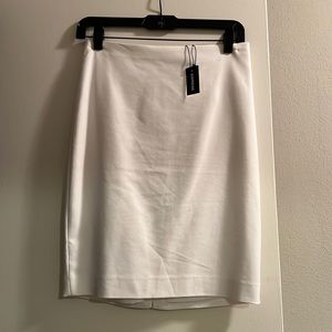 White Express pencil skirt